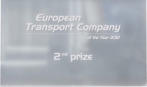 European Transport
Company of the Year 2012