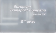 European Transport
Company of the Year 2012