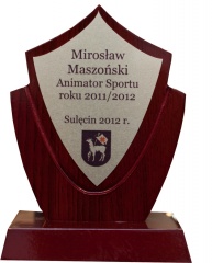 Sportanimateur 
des Jahres 2011/2012 
Mirosław Maszoński