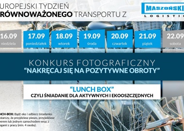 Europejski Tydzień Zrównoważonego Transportu w Maszoński Logistic