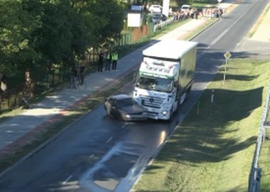 Piknik bezpieczeństwo na drodze